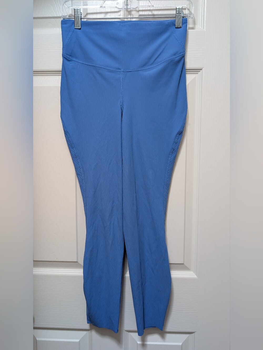 Lululemon Barry's Base Pace High-Rise ribbed Tight Legging 25" Size 6 Blue Nile - Picture 2 of 4